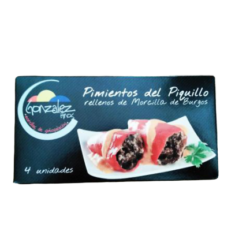 PIMIENTOS DEL PIQUILLO RELLENOS DE MORCILLA 250 GRS