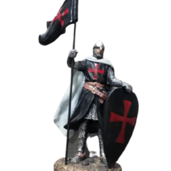 TEMPLARIO BANDERA NEGRO