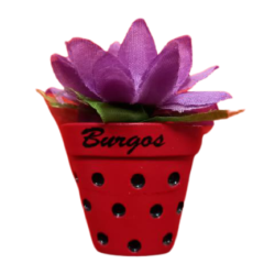 IMAN MACETA FLOR
