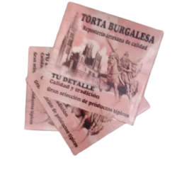 LOTE 3 TORTAS BURGALESAS