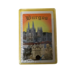 BARAJA DE CARTAS CON MONUMENTOS DE BURGOS