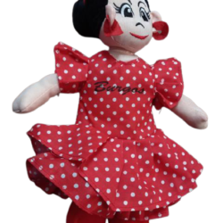 MUÑECA DE TRAPO FLAMENCA