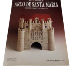 MAQUETA RECORTABLE ARCO DE SANTA MARIA