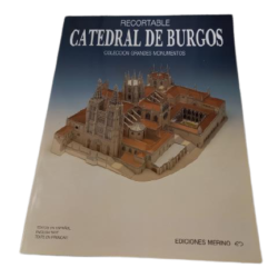 MAQUETA RECORTABLE CATEDRAL DE BURGOS